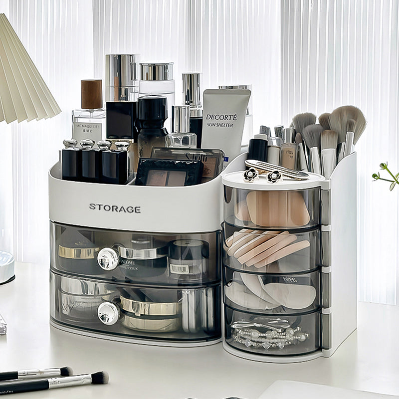 Compact Desk Organizer Storage Solution with Multiple Compartments