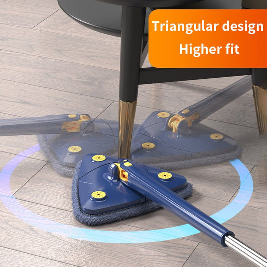 360° Rotatable Adjustable Cleaning Triangle Mop