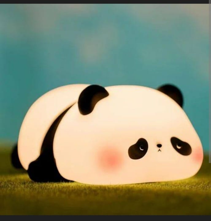 Cute Panda Silicone Night Lamp