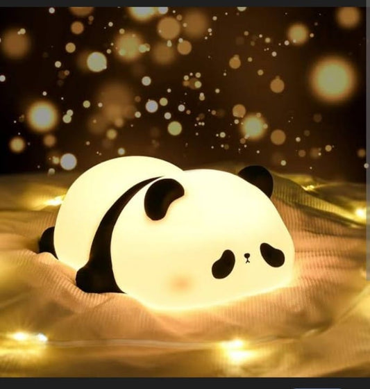 Cute Panda Silicone Night Lamp