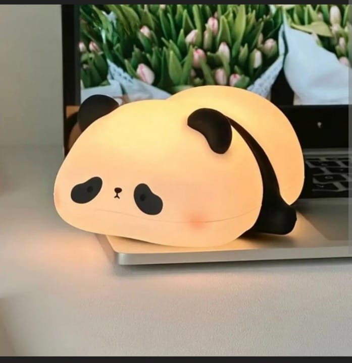 Cute Panda Silicone Night Lamp