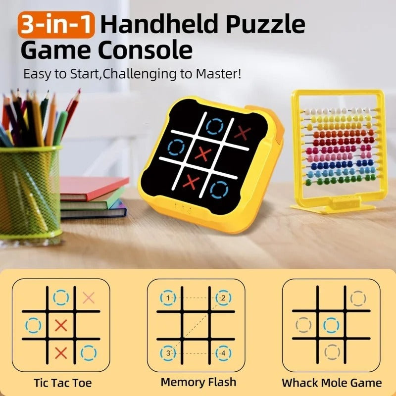 Educational Tic-Tac-Toe Board Game