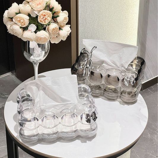 Transparent Creative Bubble Tissue Box