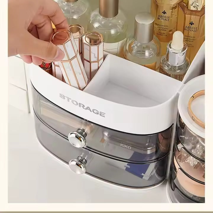 Compact Desk Organizer Storage Solution with Multiple Compartments